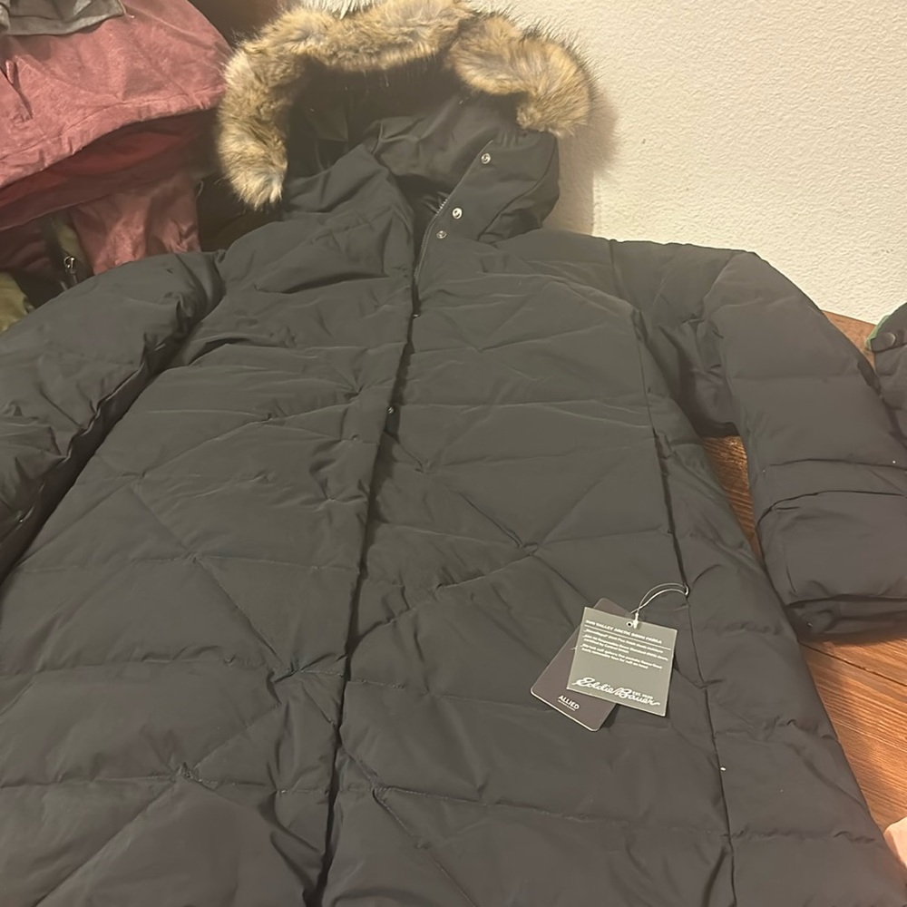 Eddie Bauer down parka NWT